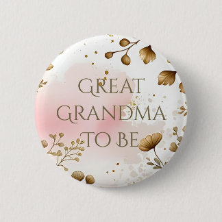 Bóton Redondo 5.08cm Cottage Core Mushrooms and Flowers | Great Grandma