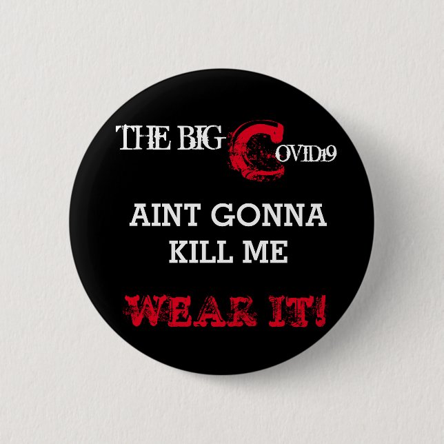 BÓTON REDONDO 5.08CM COVID19 (Frente)