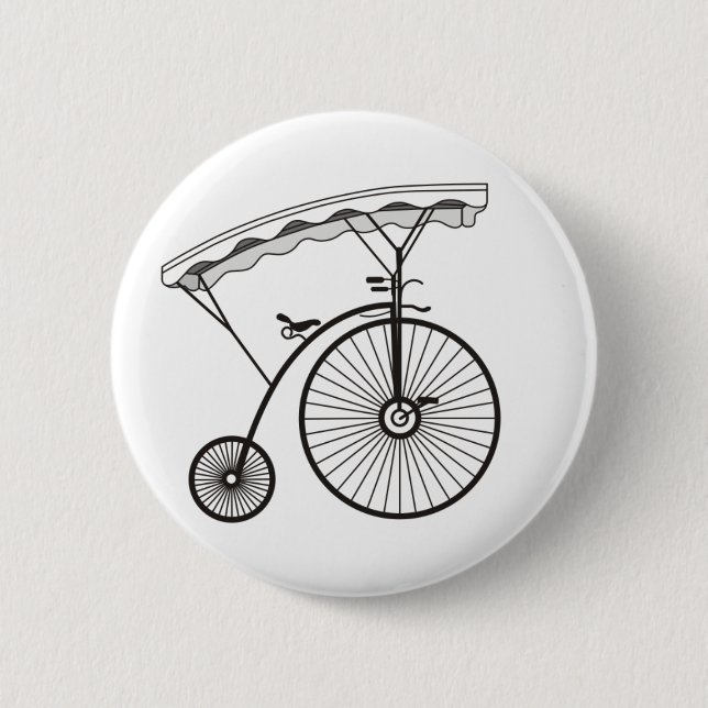 Bóton Redondo 5.08cm Crachá b&w do Villager Personalizado (Frente)