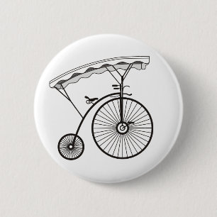 Bóton Redondo 5.08cm Crachá b&w do Villager Personalizado