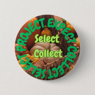 Bóton Redondo 5.08cm Crachá de Ícone Vegetal - Selecionar Design do Pro