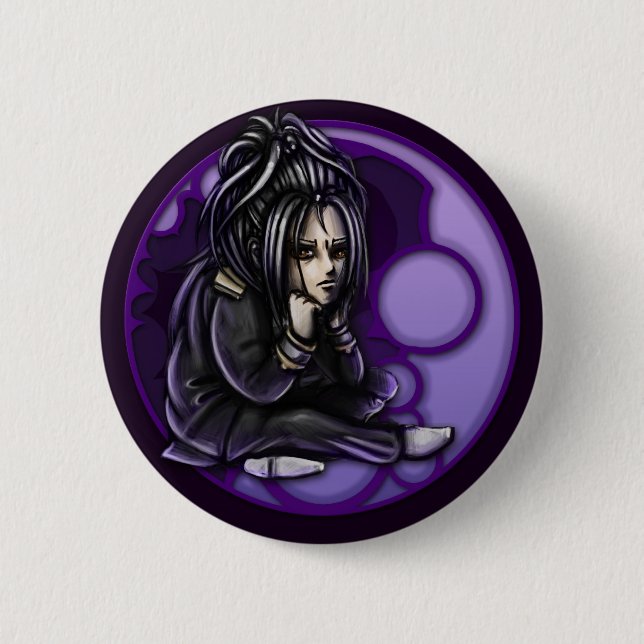 Bóton Redondo 5.08cm crachá de omega (Frente)