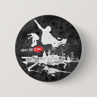Bóton Redondo 5.08cm Crachá de SK8DK