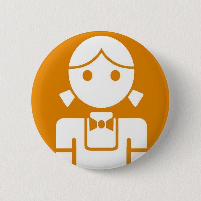 Bóton Redondo 5.08cm crachá do kanra (Frente)