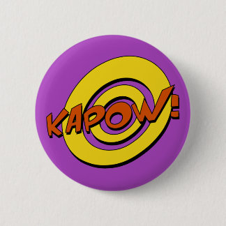 Bóton Redondo 5.08cm Crachá do Kapow Comic Book