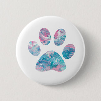 Bóton Redondo 5.08cm Crachá Dreamy Pawprint