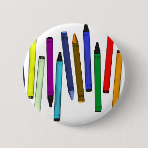 Bóton Redondo 5.08cm Crayons