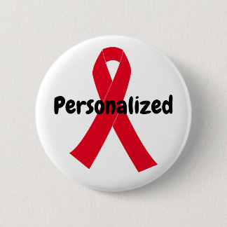 Bóton Redondo 5.08cm Create Your Own Personalized Awareness Ribbon
