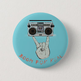 Bóton Redondo 5.08cm Crescimento para o botão real