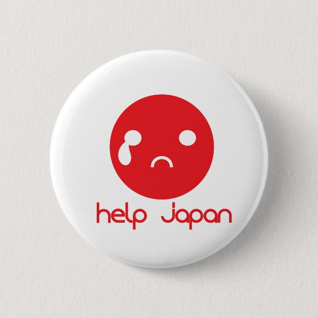 Bóton Redondo 5.08cm Criança de Nisshoki (Frente)