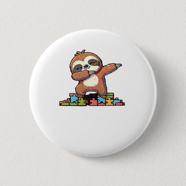 Bóton Redondo 5.08cm Crianças Autistas, Aconselhamento à Lúcia, Batimen (Frente)