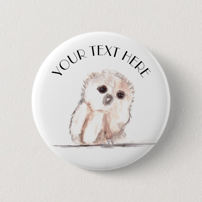 Bóton Redondo 5.08cm Crianças Cuecas De Pássaros (Frente)