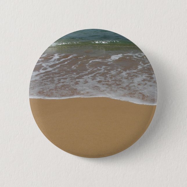 Bóton Redondo 5.08cm Criar seu próprio tema da praia (Frente)