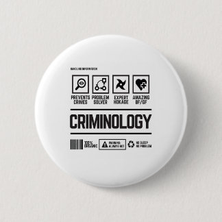 Bóton Redondo 5.08cm criminologia