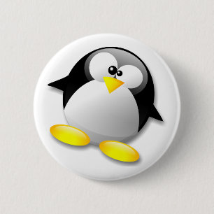 BÓTON REDONDO 5.08CM CRISTAL DE LINUX TUX