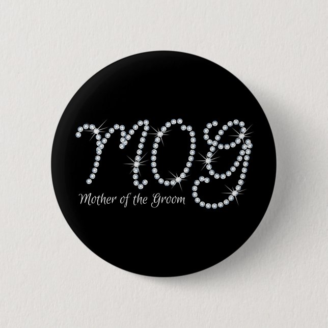 Bóton Redondo 5.08cm Cristal de rocha MOTG do falso (Frente)