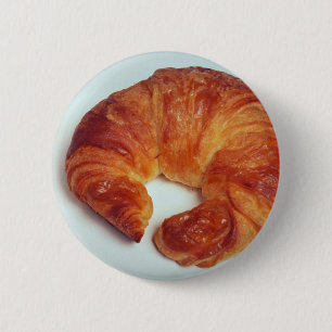 Bóton Redondo 5.08cm Croissant delicioso