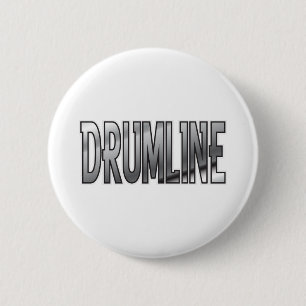 Bóton Redondo 5.08cm Cromo de Drumline