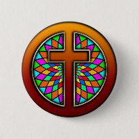 CRUZ COM VITRAL