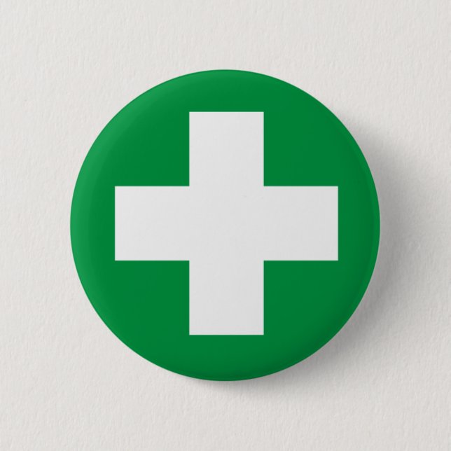 Bóton Redondo 5.08cm Cruzamento (Frente)