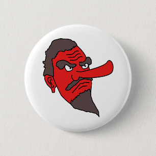 Bóton Redondo 5.08cm Cultura Enfrenta O Japão Máscara Seres Não Huma