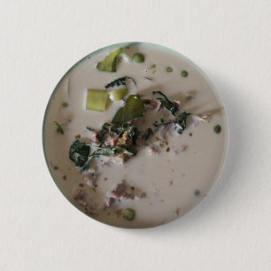 Bóton Redondo 5.08cm Curry Verde tailandês [แ ก เ ขี ย ห