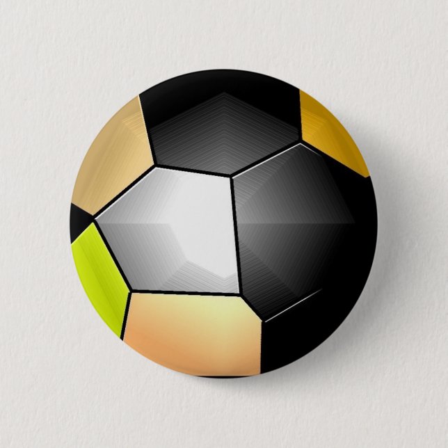 Bóton Redondo 5.08cm Curso de Sun 65 do botão (Frente)