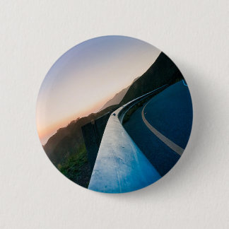 Bóton Redondo 5.08cm Curva na estrada