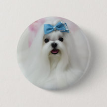 Custom Dog Photo | Personalized Pet Button Pin 