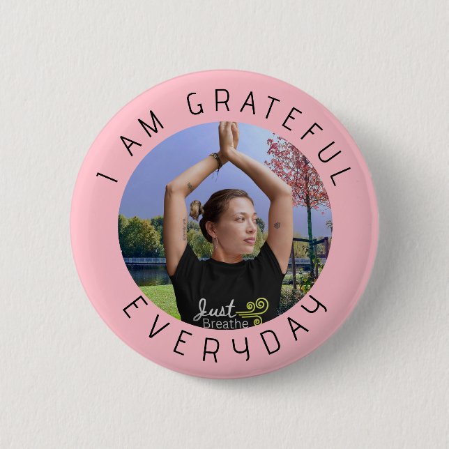 Bóton Redondo 5.08cm Custom Motivational  Button (Frente)