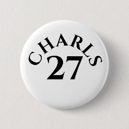 Bóton Redondo 5.08cm Customized Name and Number