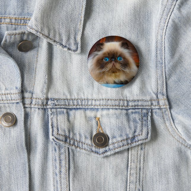 Bóton Redondo 5.08cm Cutest Baby Animals | Himalayan Cat (In Situ)