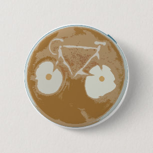 Bóton Redondo 5.08cm Cycling Latte Art