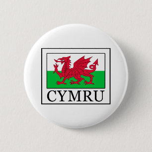 Bóton Redondo 5.08cm Cymru