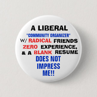 Bóton Redondo 5.08cm Da "Um ORGANIZADOR LIBERAL COMUNIDADE" com