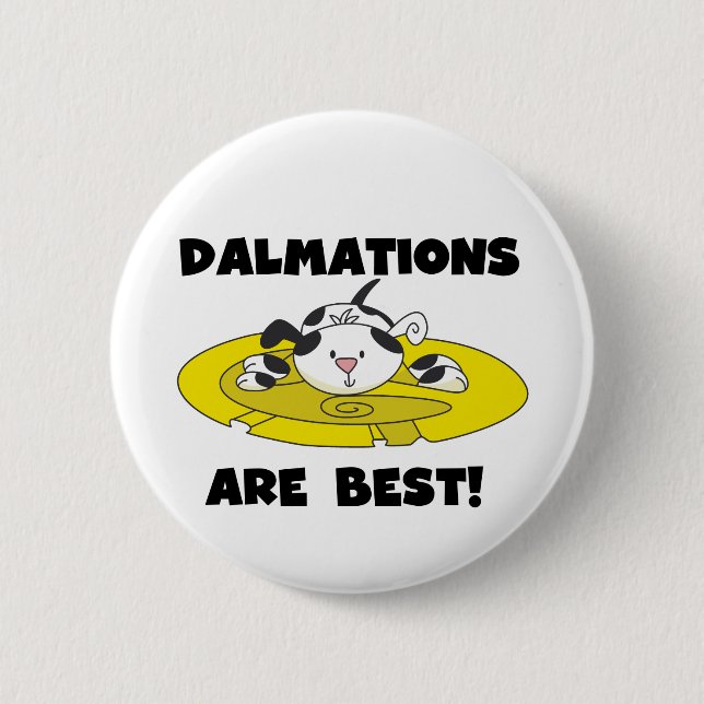 Bóton Redondo 5.08cm Dalmations é os melhores t-shirt e presentes (Frente)