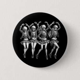 Bóton Redondo 5.08cm Dança de Mulheres Mortais