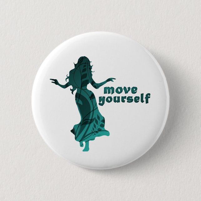 Bóton Redondo 5.08cm Dançarino *Tonia* (Frente)