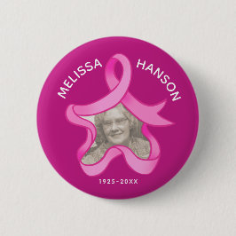 Bóton Redondo 5.08cm Data do nome da estrela da foto da memória de fita