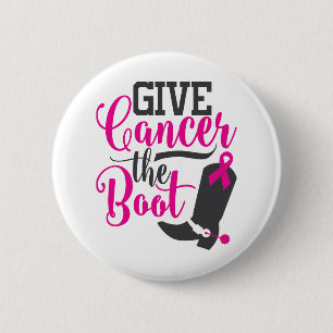 Bóton Redondo 5.08cm Dê Ao Cancer A Inicialização  Sensibilização 