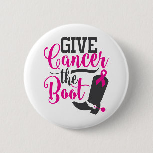Bóton Redondo 5.08cm Dê Ao Cancer A Inicialização   Sensibilização do C