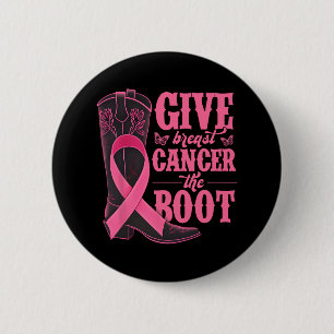 Bóton Redondo 5.08cm Dê Ao Cancer Da Mama O Cancer Da Garota De Boot Aw