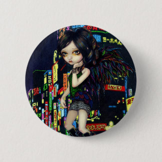 Bóton Redondo 5.08cm De "botão do anjo Shinjuku"