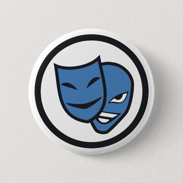 Bóton Redondo 5.08cm Decepção (Frente)