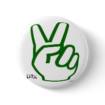 Dedos da paz - verde