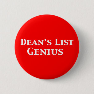 Bóton Redondo 5.08cm Dedos Geniais da Lista de Dean