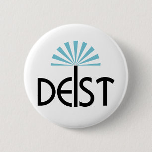 Bóton Redondo 5.08cm Deist - botão do Deism