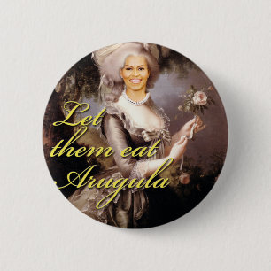 Bóton Redondo 5.08cm Deixe-os comer a rúcula