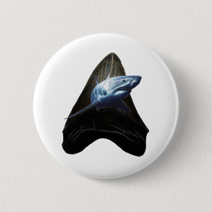 Bóton Redondo 5.08cm Dente do tubarão