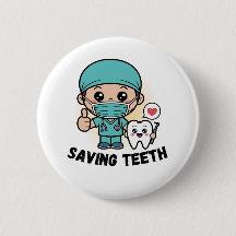 DENTISTA ENGRAÇADO: BOTÃO DE SALVAR DENTES